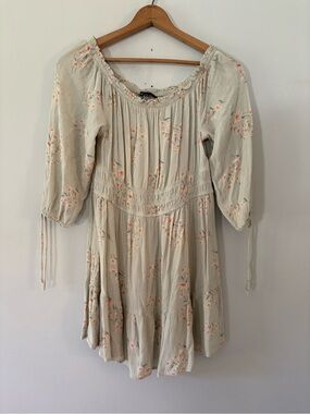 ae knit tank babydoll dress AE Sunchaser Babydoll V-Neck Knit Mini Dress